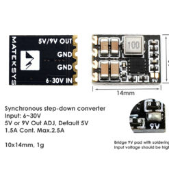 Micro BEC 6-30V to 5V/9V-ADJ